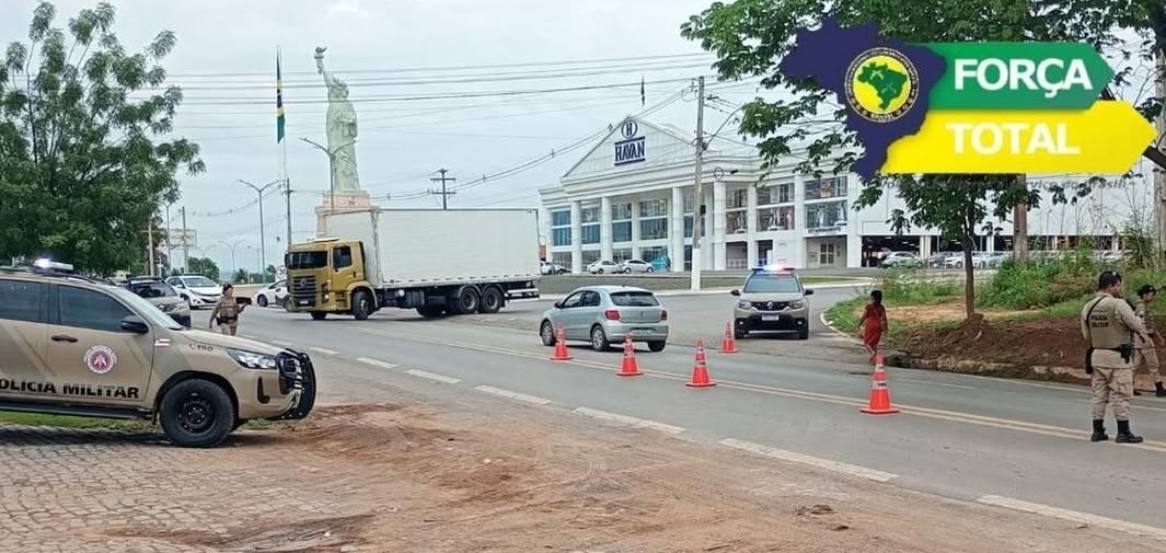 Força Total mobiliza PM e fortalece a segurança em cidades do Oeste baiano