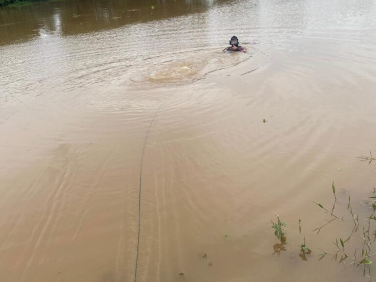 Bombeiros encontram corpo de homem de 76 anos no Rio Grande, em Riachão das Neves