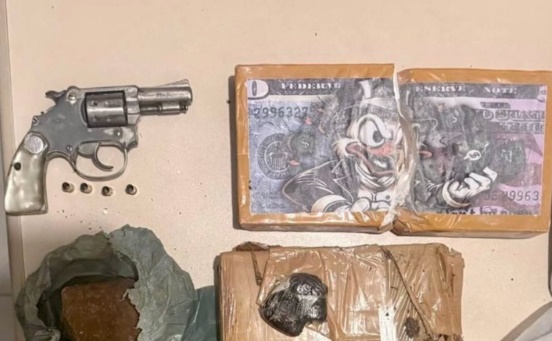 PM apreende drogas e revólver após fuga de suspeito em Barreiras