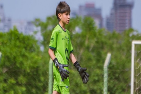 Promessa do futebol, goleiro de Barreiras é premiado em Goiás
