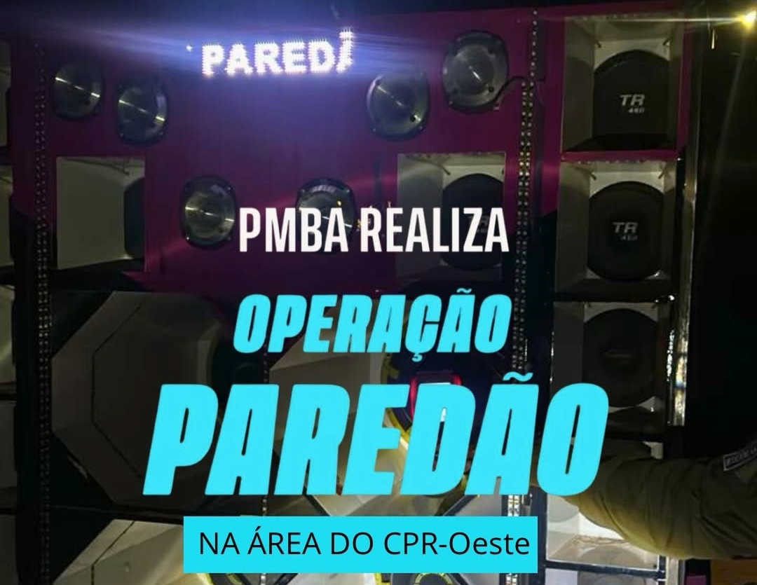 Fiscalização intensificada da PMBA apreende veículos com som irregular em Barreiras