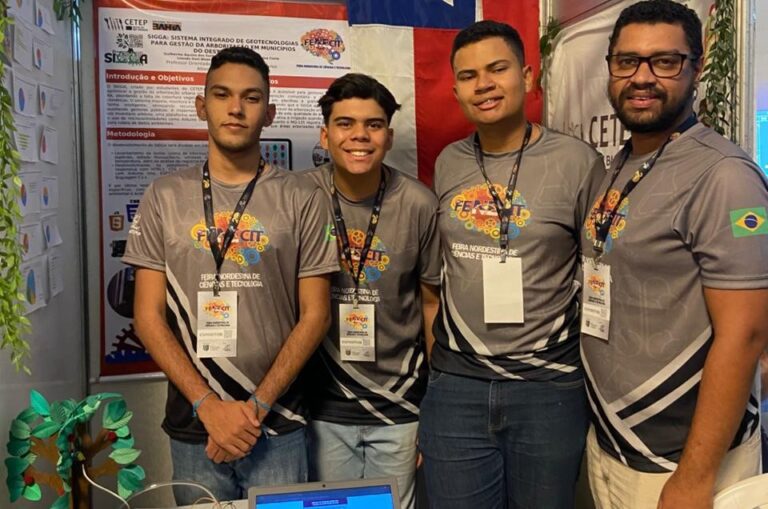 Projeto de alunos de Barreiras ganha destaque na Fenecit realizada em Recife