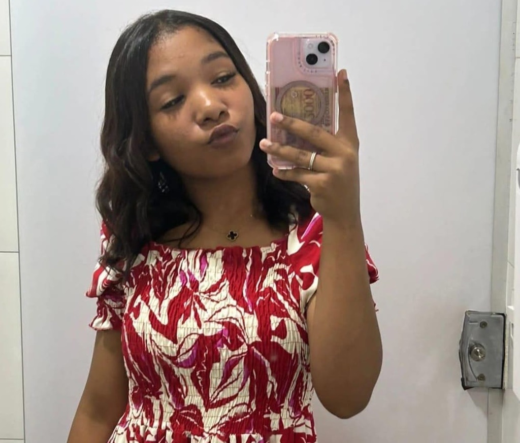 Foto da adolescente Camily Ribeiro Santos, de 15 anos, desaparecida em Luís Eduardo Magalhães