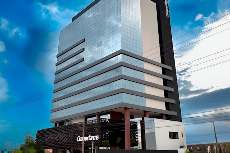 Nova sede da Cooperfarms inaugurada nesta sexta, 27, em Luís Eduardo Magalhães, no Oeste da Bahia.