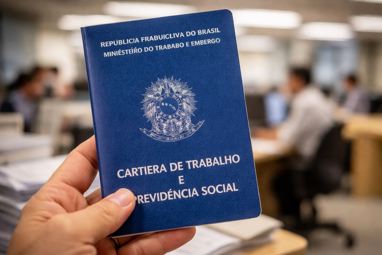 Gráfico ilustrativo sobre impactos do fim da escala 6×1 no emprego, produtividade e PIB do Brasil