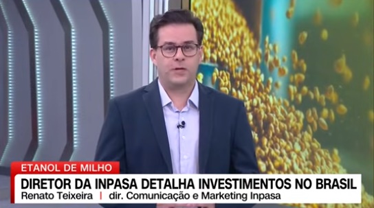 Estrutura industrial da nova usina de etanol de milho da Inpasa em Luiz Eduardo Magalhães (LEM), no oeste da Bahia.