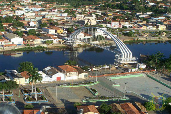 Vista panorâmica da cidade de Santa Maria da Vitória, no oeste da Bahia, destacando o cenário urbano e o município onde foi aberto o processo seletivo.