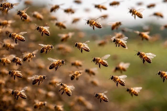 Área agrícola do Projeto Formoso em Bom Jesus da Lapa onde tratorista morreu após ataque de enxame de abelhas.