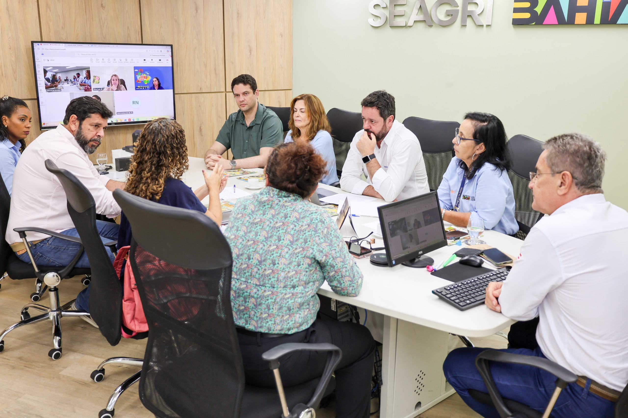 Reunião da Seagri com produtores e instituições para discutir a Indicação Geográfica do algodão do Oeste da Bahia