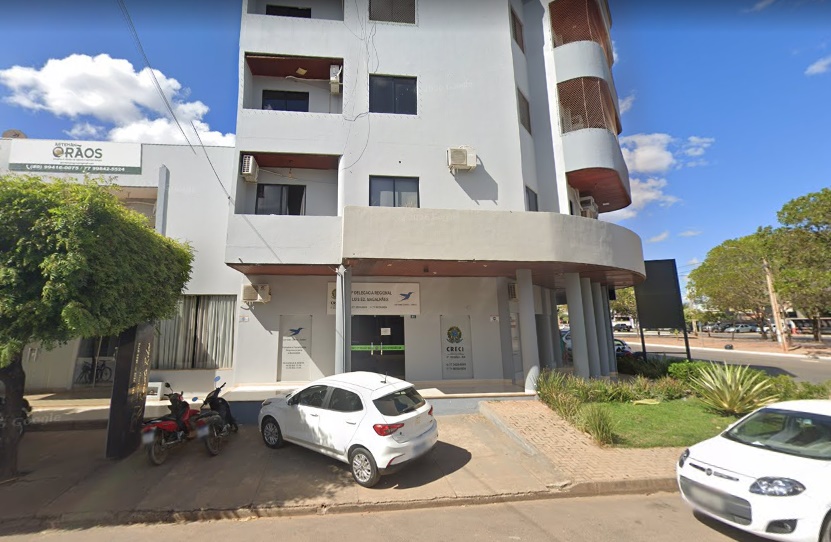 Fachada do prédio do CRECI-BA em Luís Eduardo Magalhães, onde serão ofertadas vagas do concurso público na região