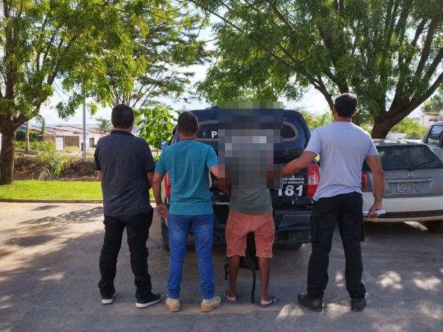 Polícia Civil da Bahia durante operação que resultou na prisão de suspeito por estupro de vulnerável na zona rural de Barreiras