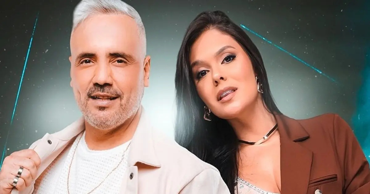 Cantora Rayane Martins ao lado da banda Filomena Bagaceira durante nova fase do grupo de forró na região de Irecê