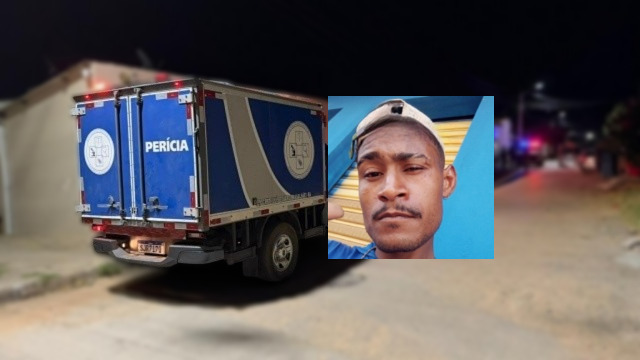 Movimentação policial após homicídio no bairro Conquista, em Luís Eduardo Magalhães.