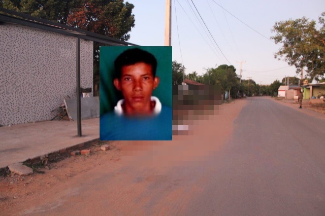 Local do crime em Rio de Pedras, zona rural de Barreiras, onde homem foi morto a golpes de faca