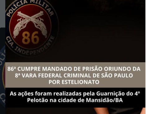 Polícia Militar durante abordagem a ônibus interestadual na BA-351, em Mansidão, onde homem acusado de estelionato foi preso.