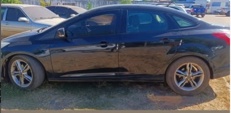 Policiais da CIPE/Cerrado durante ocorrência de prisão de suspeito de furto em estabelecimento comercial em Luís Eduardo Magalhães.