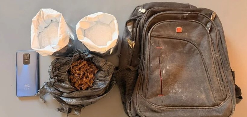Drogas apreendidas pela CIPE/Cerrado durante operação policial no município de Wanderley, no oeste da Bahia.