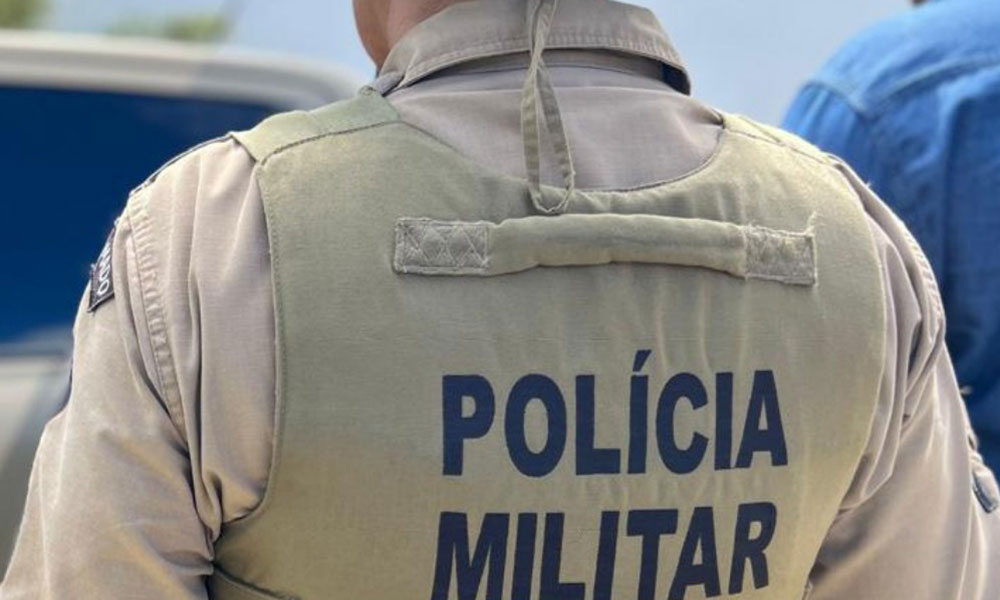 Motocicleta recuperada pela CIPRv durante fiscalização realizada no Oeste da Bahia.