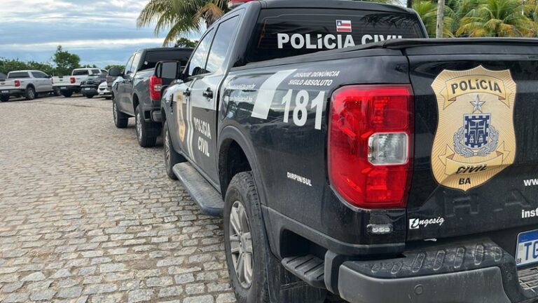 Homem investigado e condenado por violência doméstica é preso pela Polícia Civil durante a Operação Malhas da Lei em Santa Maria da Vitória.