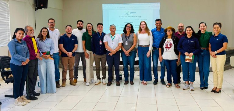 Representantes da Abapa participam da reunião do Comitê da Bacia Hidrográfica do Rio Grande, em Luís Eduardo Magalhães, durante a apresentação do novo Conselho Gestor da Área de Proteção Ambiental.