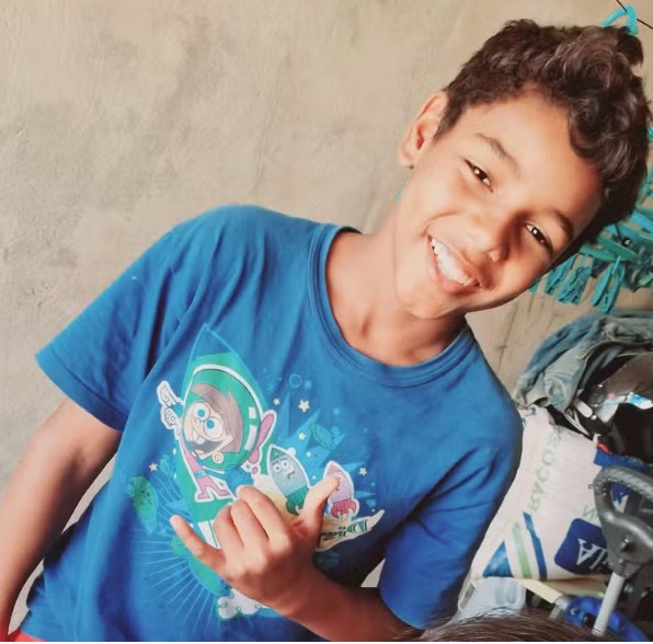 Viatura da Polícia Civil durante investigação sobre a morte de um adolescente de 13 anos após agressão em uma partida de futebol em Luís Eduardo Magalhães, no oeste da Bahia.