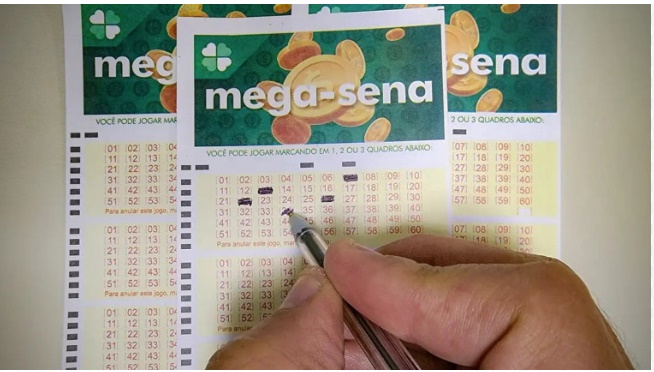 Bilhete da Mega-Sena representa bolão de Seabra premiado com a quina no concurso 3038, realizado pela Caixa.