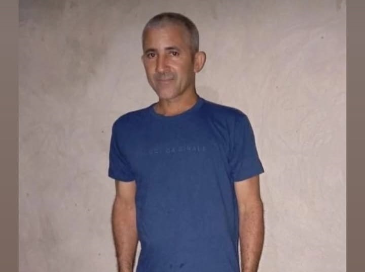 Foto de Reginaldo Porto da Conceição, de 40 anos, desaparecido após ser visto pela última vez em Luís Eduardo Magalhães, no oeste da Bahia.