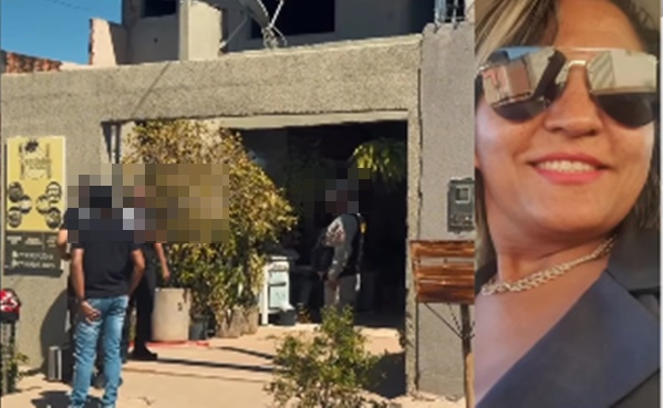 Residência onde mulher foi encontrada morta no bairro Cidade Universitária II, em Luís Eduardo Magalhães.
