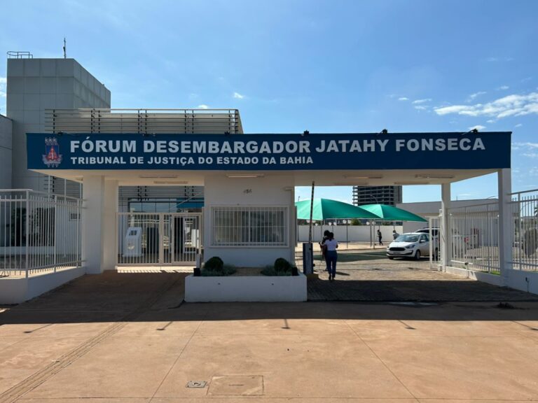 Mutirão de audiências criminais realizado pelo Tribunal de Justiça da Bahia no Fórum de Luís Eduardo Magalhães, no oeste da Bahia