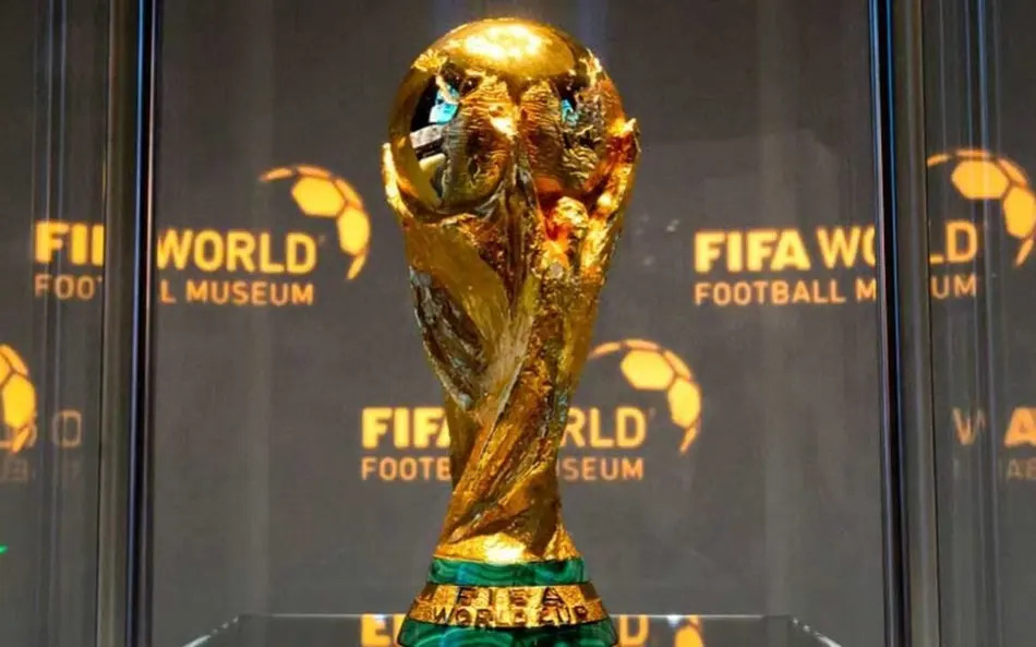 Arte com os confrontos das quartas de final da Copa do Mundo de 2026, destacando França x Marrocos, Espanha x Bélgica, Noruega x Inglaterra e Argentina x Suíça.