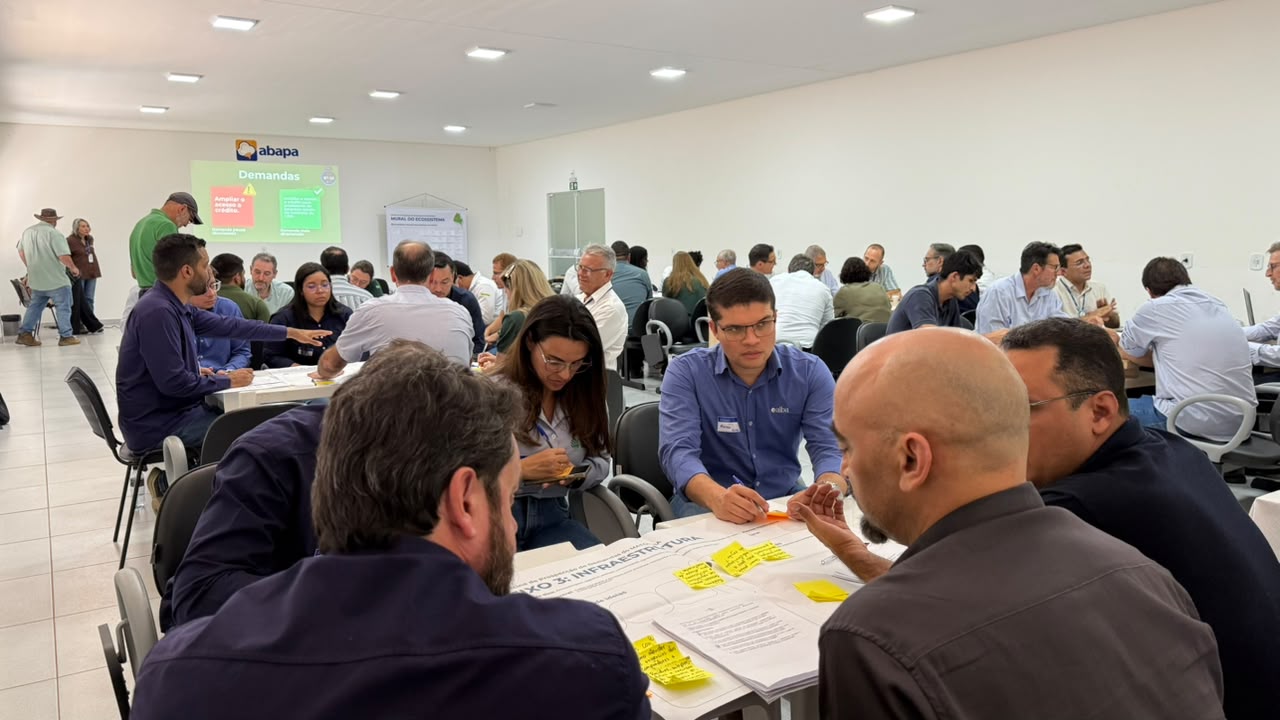 Representantes da Aiba participam de oficina da Embrapa sobre pesquisa, desenvolvimento e inovação para o agronegócio do MATOPIBA.