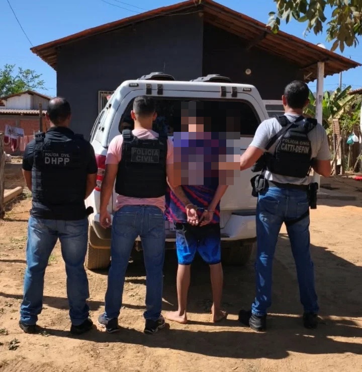 Polícia Civil prende jovem suspeito de homicídio ocorrido próximo ao Colégio Estadual de Barreirinhas, em Barreiras