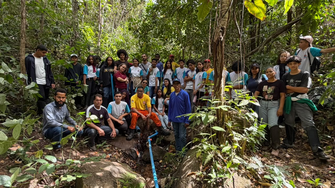 Nascente recuperada pelo Projeto Nascentes do Oeste na comunidade Riacho Grande, em São Desidério, no Oeste da Bahia.