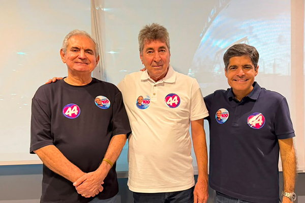 ACM Neto recebe apoio do ex-prefeito de São Félix do Coribe, Moacir Pimenta, para a disputa pelo Governo da Bahia.