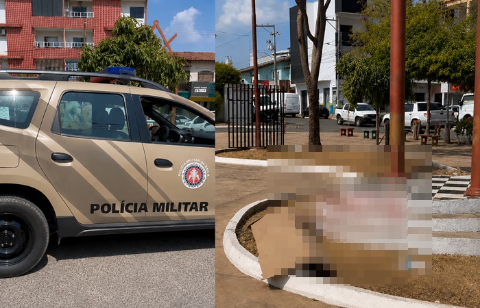 Homem é encontrado morto em praça no bairro Sandra Regina, em Barreiras, no oeste da Bahia.
