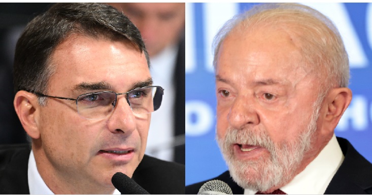 Lula e Flávio Bolsonaro aparecem tecnicamente empatados em cenário de segundo turno, segundo pesquisa Nexus/BTG.