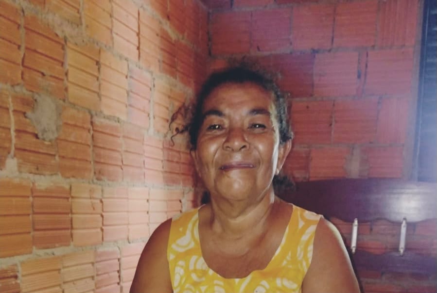 Foto de Maria do Socorro Ferreira dos Santos, conhecida como Cabana, desaparecida em Ibotirama, no oeste da Bahia.