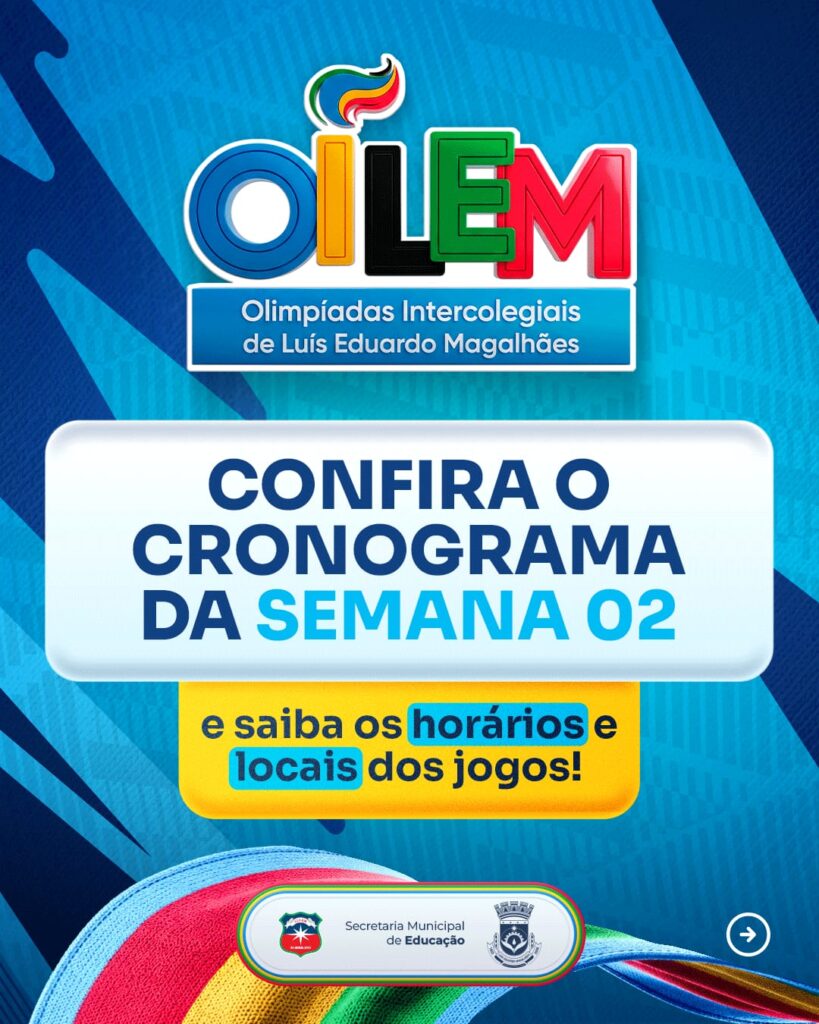 Estudantes participam das competições da OILEM 2026 em Luís Eduardo Magalhães, no oeste da Bahia.
