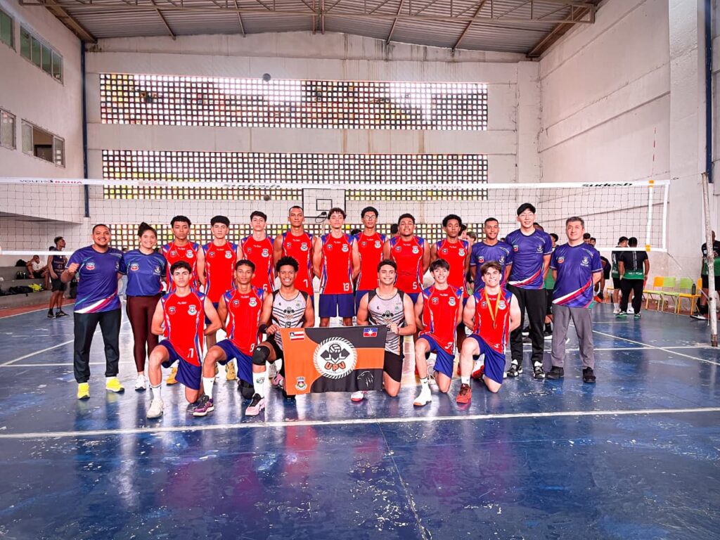 Equipe masculina de voleibol Sub-21 de Luís Eduardo Magalhães conquista o segundo lugar no Campeonato Baiano, em Salvador.